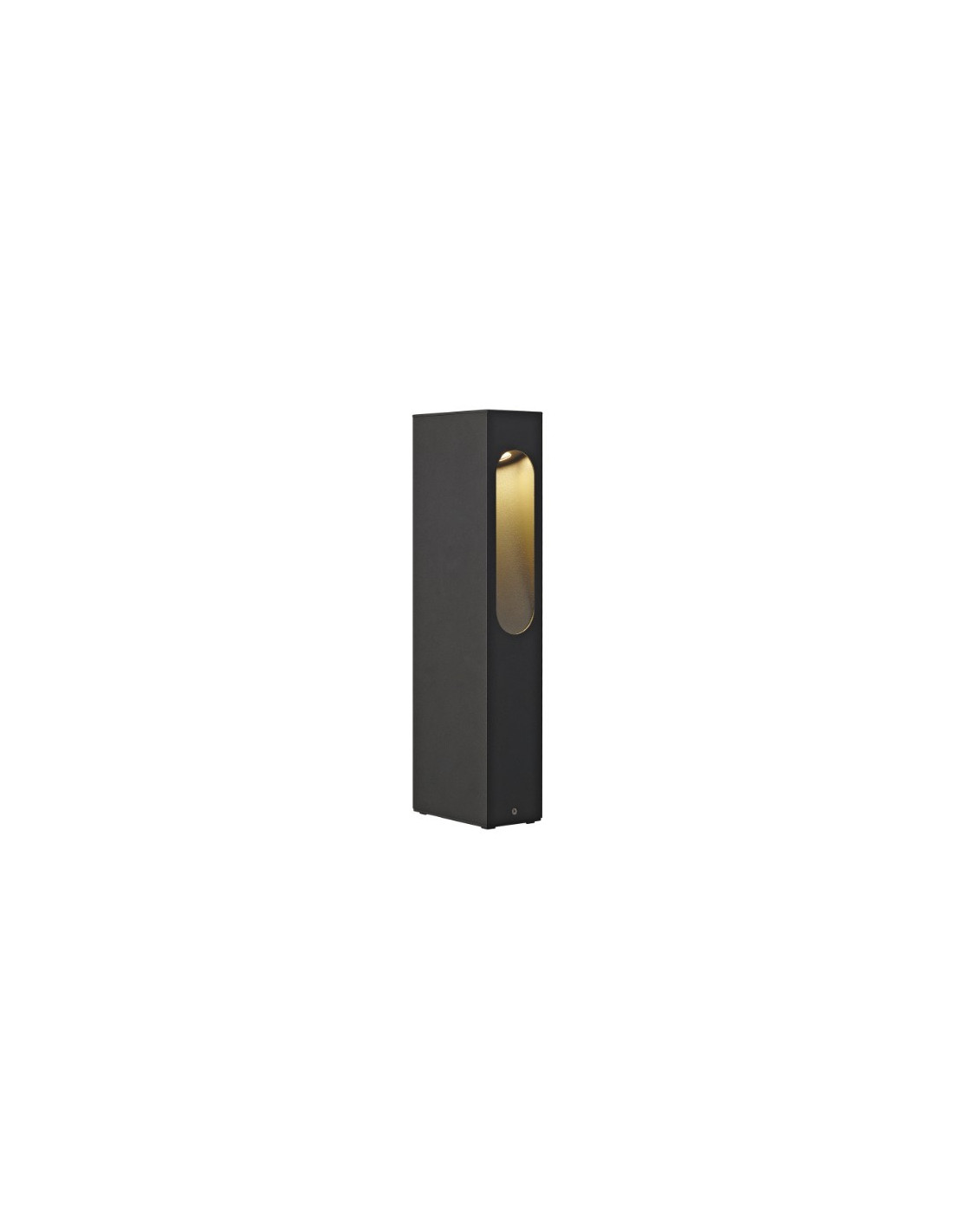Slotbox 40 bollard LED 4,3W 3000K blanc chaud 320lm + driver H40cm anthracite