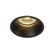 HORN GU10 encastré, rond, noir mat, max. 50W