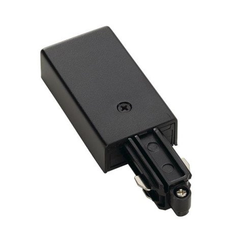 Alimentation 1-phase rail 230V , apparant, noir, terre gauche