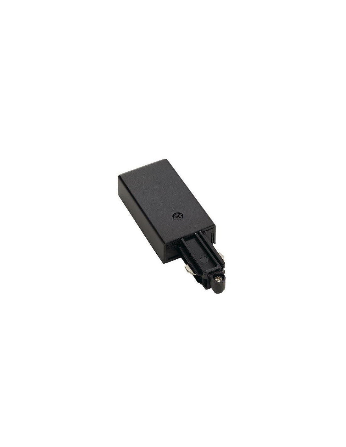 Alimentation 1-phase rail 230V , apparant, noir, terre droite