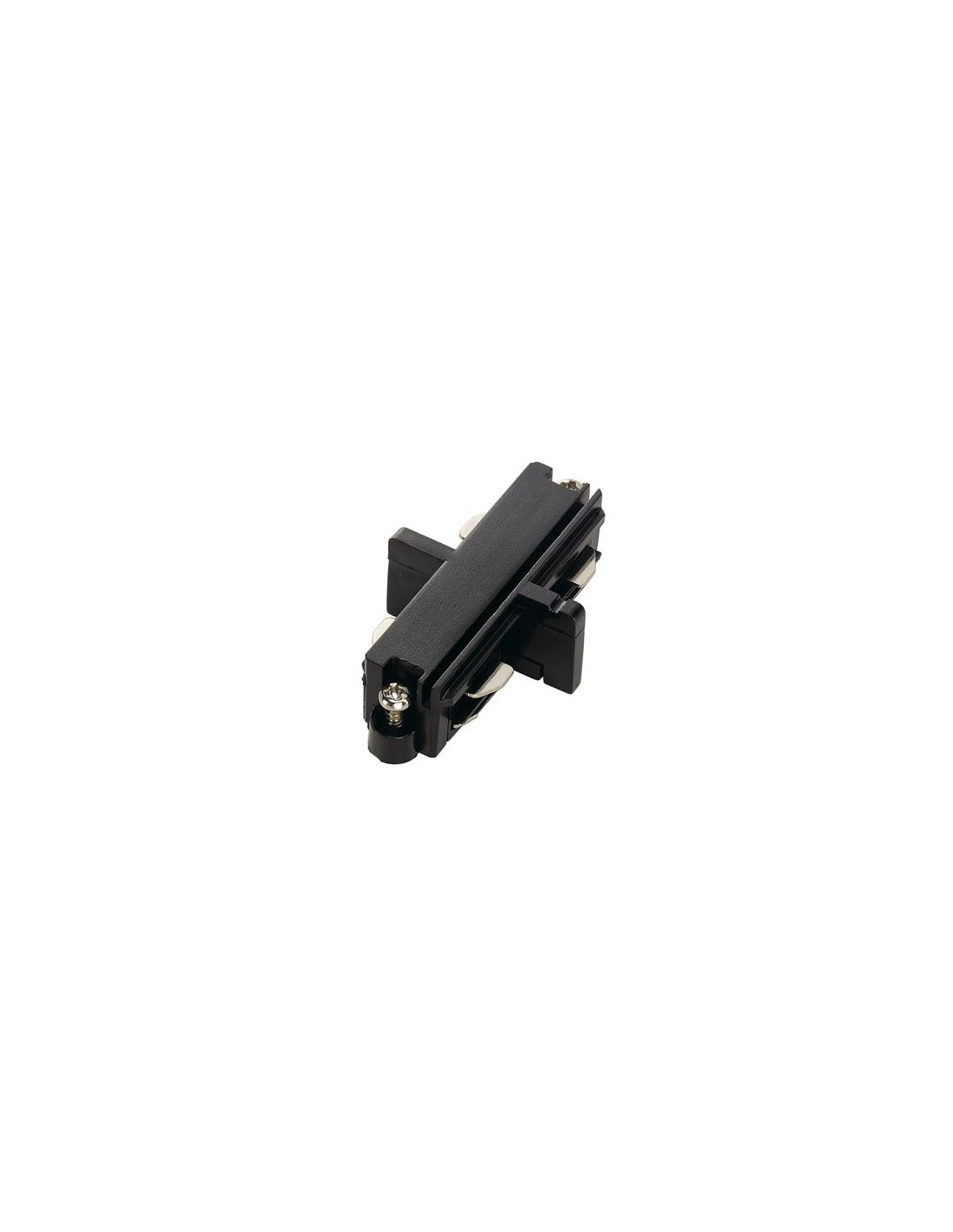 Connexion électrique pour rail 1-allumage 230V, noir