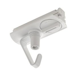 Adaptateur pour rail 1-allumage 230V , blanc, électrique, incl. crochet