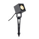 SMALL SQUARE LED spot light, carré, anthracite, 6W, 3000K