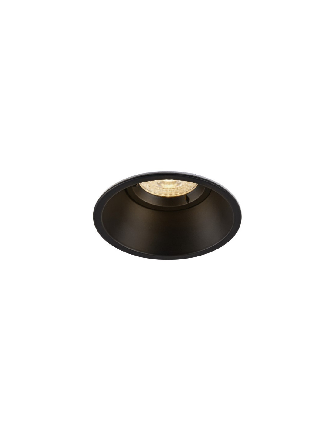 IP HORN, 1xGU10, noir mat
