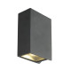 QUAD Up/Down 15 applique LED 8,6W 520lm 3000K IP44 anthracite