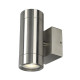ASTINA STEEL GU 10, Applique, rond, Inox 304