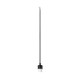 FENDA suspension E27 60W acier/plastique sans roset/sans blindage noir