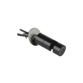 FITU crochet de plafond pour suspension décentrale noir