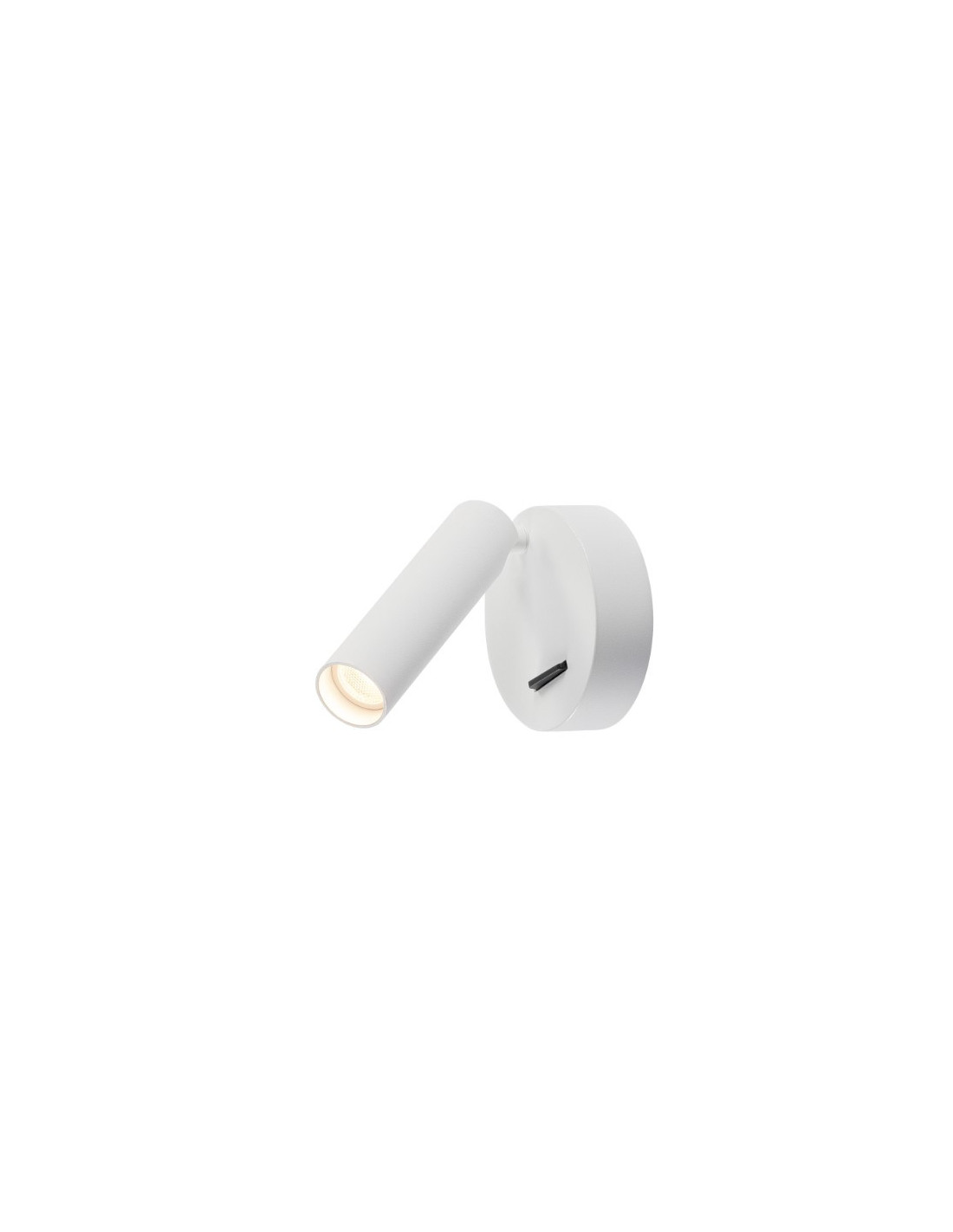 KARPO applique/plaf app LED 7,5W 3000K simple rond blanc incl. interrupteur