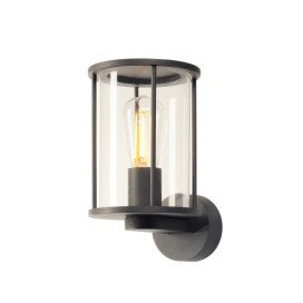 PHOTONIA applique apparent A60/E27 60W alu/verre IP55 rond anthracite