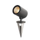 Helia spot sur sol LED 230V 15W 3000K 1400lm 50° 16,2x15x10cm IP55 anthracite