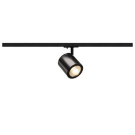Enola_c LED spot noir LED 11W 3000K 35° adaptateur rail 1 allumage inclus