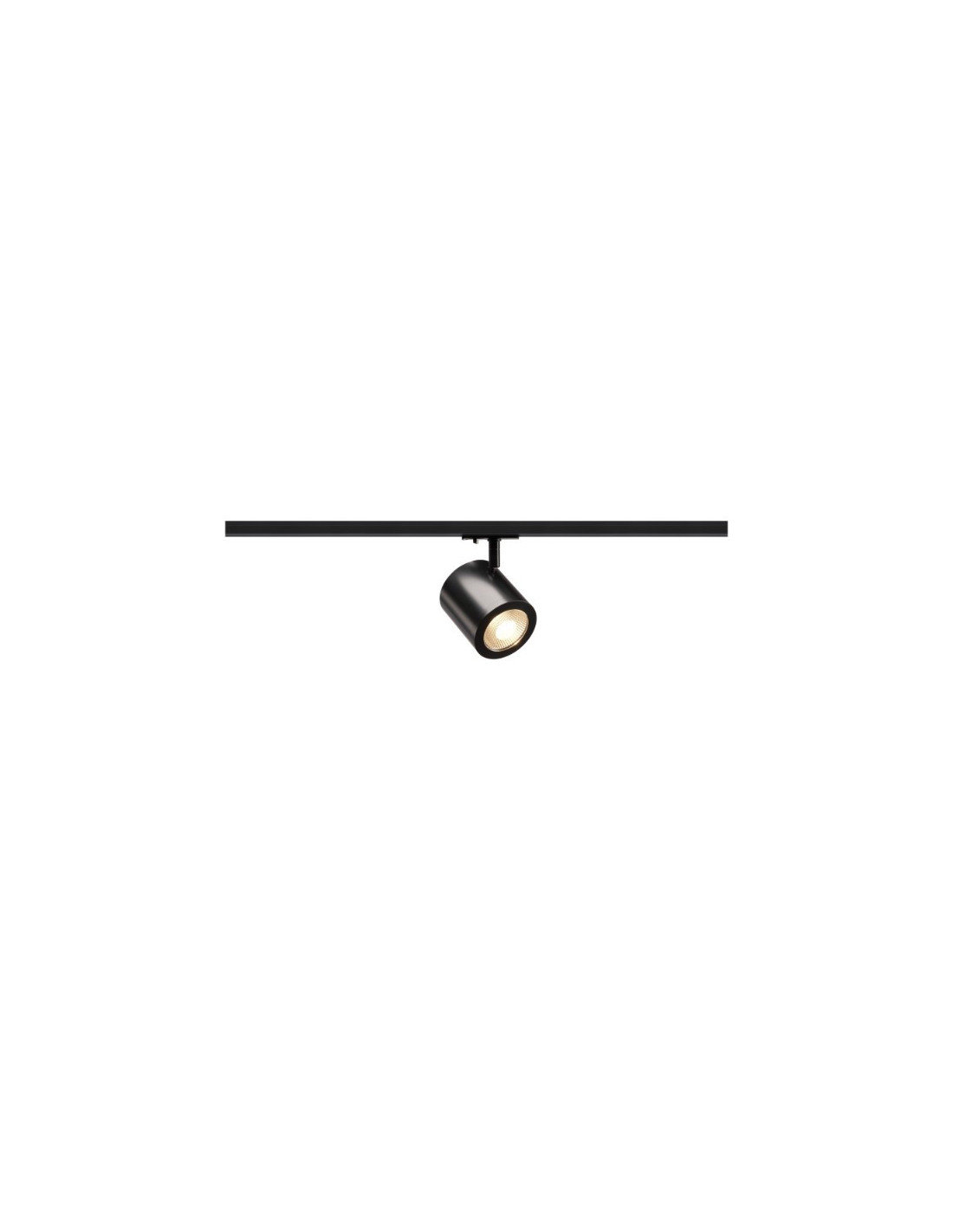Enola_c LED spot noir LED 11W 3000K 35° adaptateur rail 1 allumage inclus