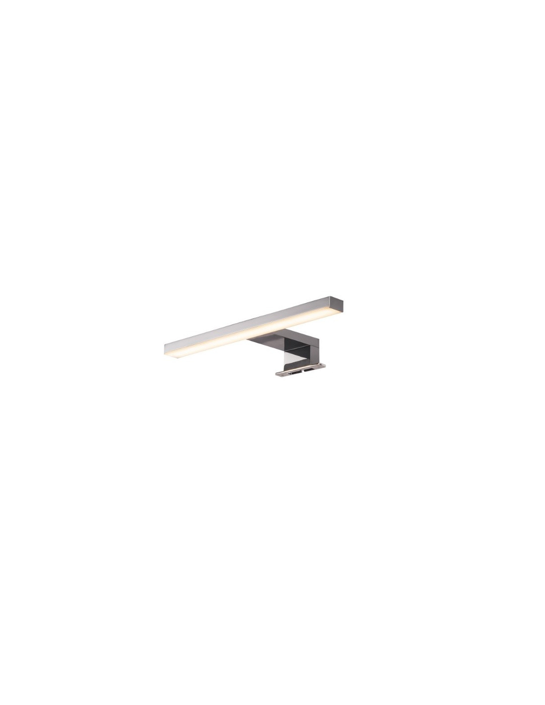 Dorisa LED luminaire de miroir chrome LED 5,2W 4000K IP44