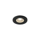 Kamuela eco LED plaf. de sécurité noir LED 6,5W 3000K 38°,variable IP65