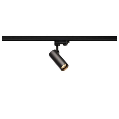 Helia 50 LED spot noir 11W 3000K 35° adaptat.rail 3 all. inclus