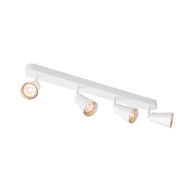 Applique/plafond indoor apparent Avo CW Quad QPAR51 blanc max. 50W