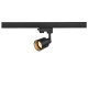 Puri track QPAR51 verre noir 50W incl. adaptateur triphasé