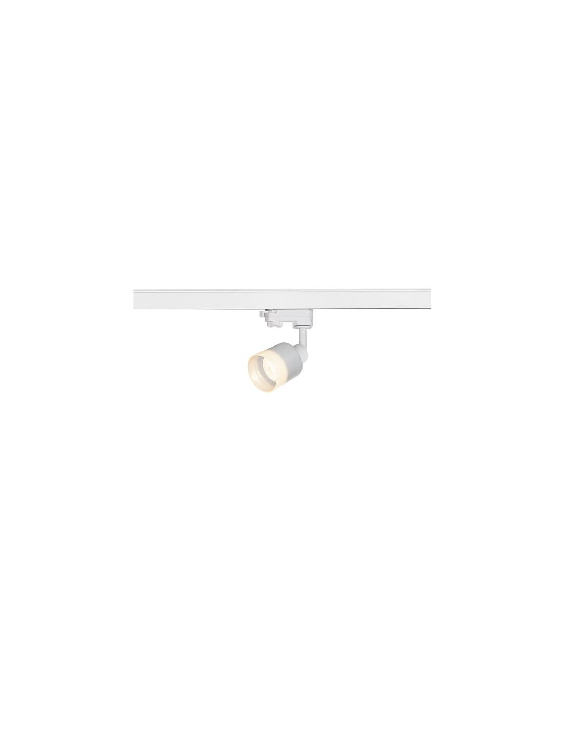 Puri track QPAR51 verre blanc 50W incl. adaptateur triphasé