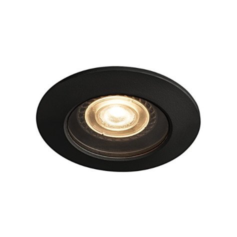 Encastré de plafond outdoor Varu QPAR51 DL noir IP20/65