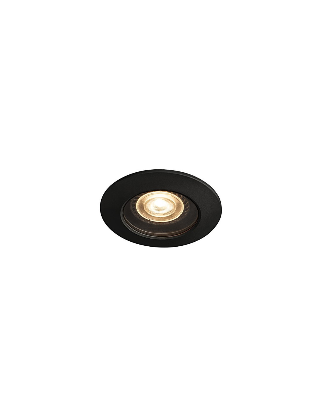 Encastré de plafond outdoor Varu QPAR51 DL noir IP20/65