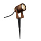 Spot outdoor sur piquet LED Spike rouille IP55 3000K 40°
