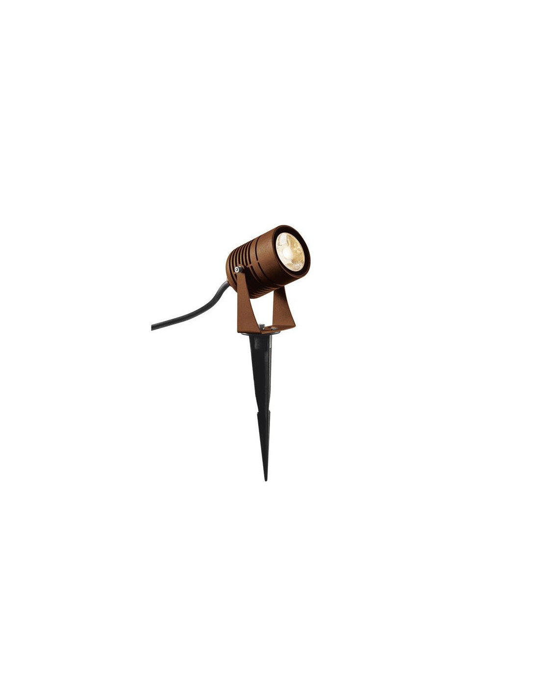 Spot outdoor sur piquet LED Spike rouille IP55 3000K 40°