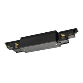 Raccord S-track DALI noir avec possibilité d'Alimentation