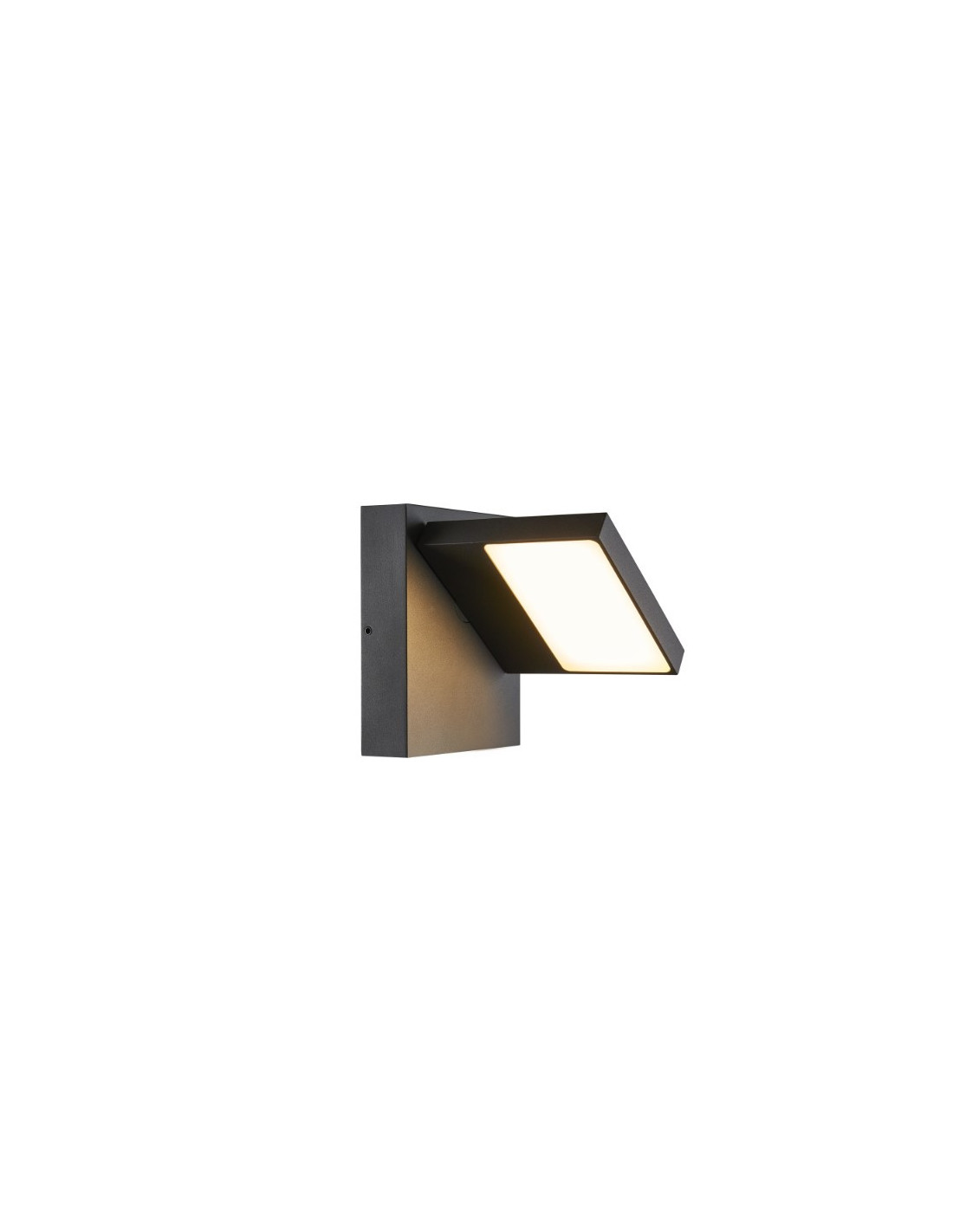 Abridor applique en saillie extérieure LED IP55 anthracite 3000/4000K