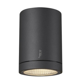 Enola round S plafonnier apparent LED outdoor anthracite