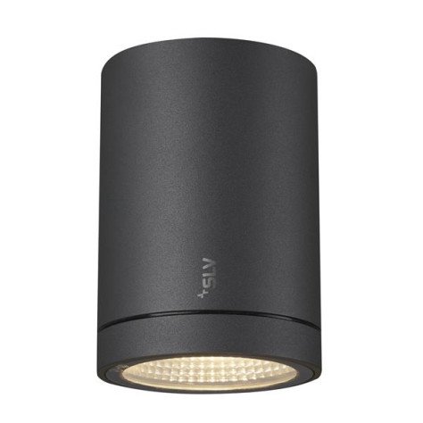 Enola round S plafonnier apparent LED outdoor anthracite