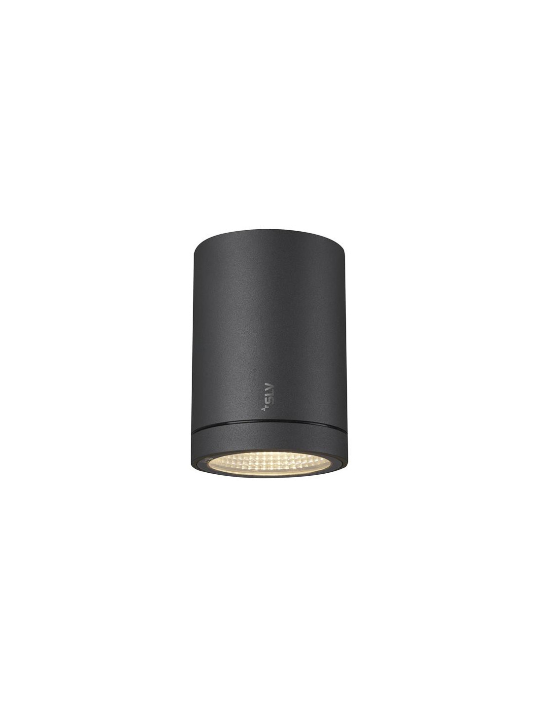 Enola round S plafonnier apparent LED outdoor anthracite