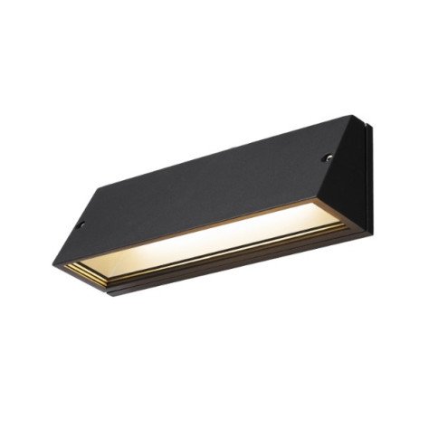 Pema® WL applique apparente LED outdoor noire comm CCT 3000/4000 K