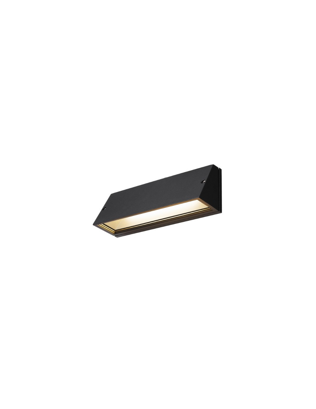 Pema® WL applique apparente LED outdoor noire comm CCT 3000/4000 K