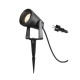 Samrina SP single QPAR51 lampe sur piquet de terre outdoor noire