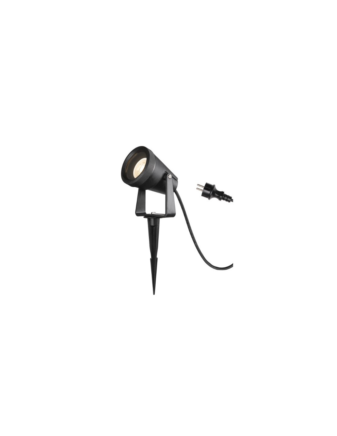 Samrina SP single QPAR51 lampe sur piquet de terre outdoor noire