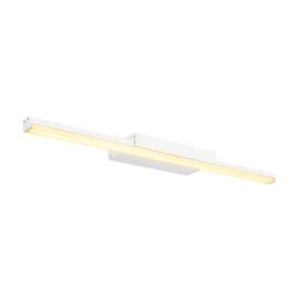 GLENOS applique apparent mirroir LED 12,6W 3000K/4000K 1160lm alu/verre blanc