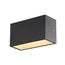 SITRA M - LED outdoor wandopbouwarmatuur, antraciet, CCT switch 3000/4000K