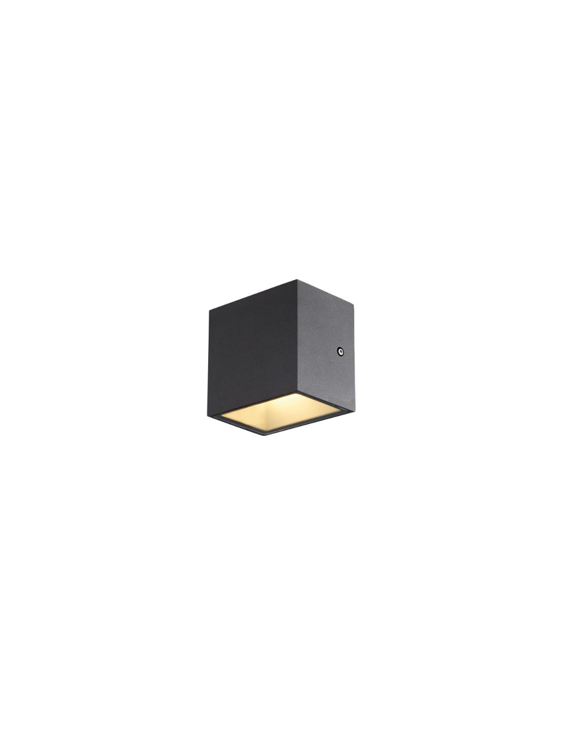 SITRA S WL SINGLE, Applique murale d'extérieur apparente LED, anthracite, commut