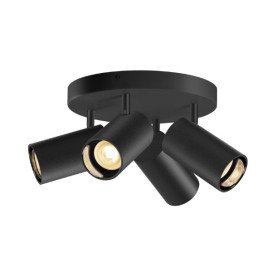 ASTO TUBE luminaire monté au plafond cylindrique max 4 x 10 W noir