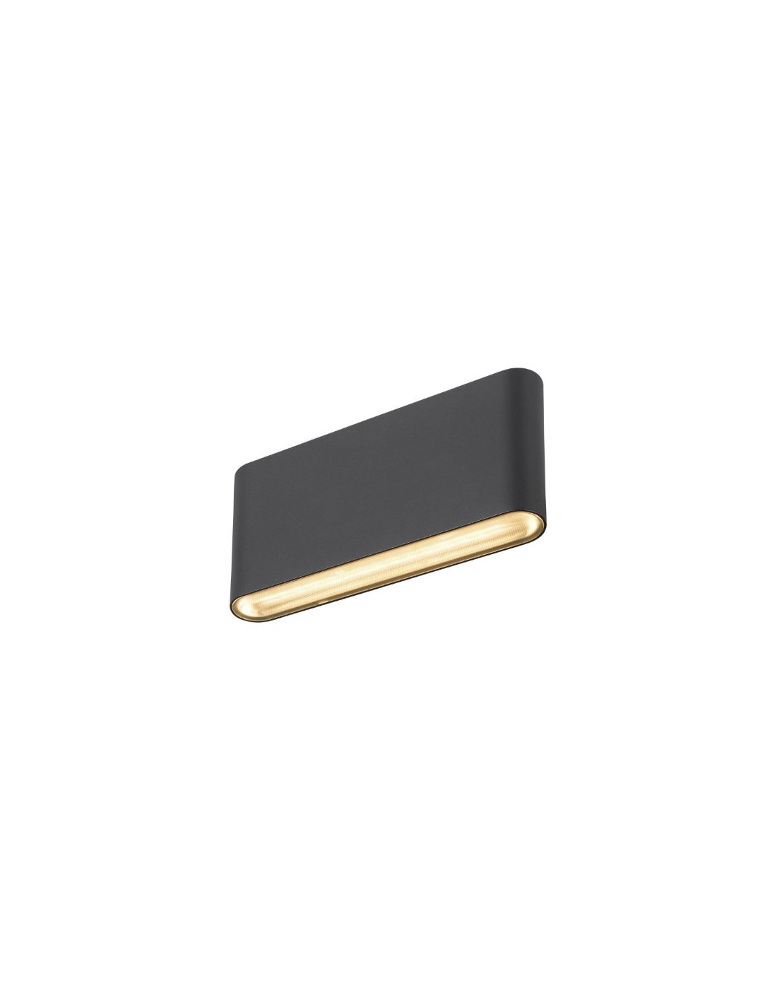 OVAL 18 WL Applique murale apparente 2700/3000 K 10 W noir