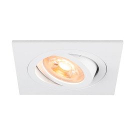NEW TRIA 75 DL carré 10 W GU10 blanc