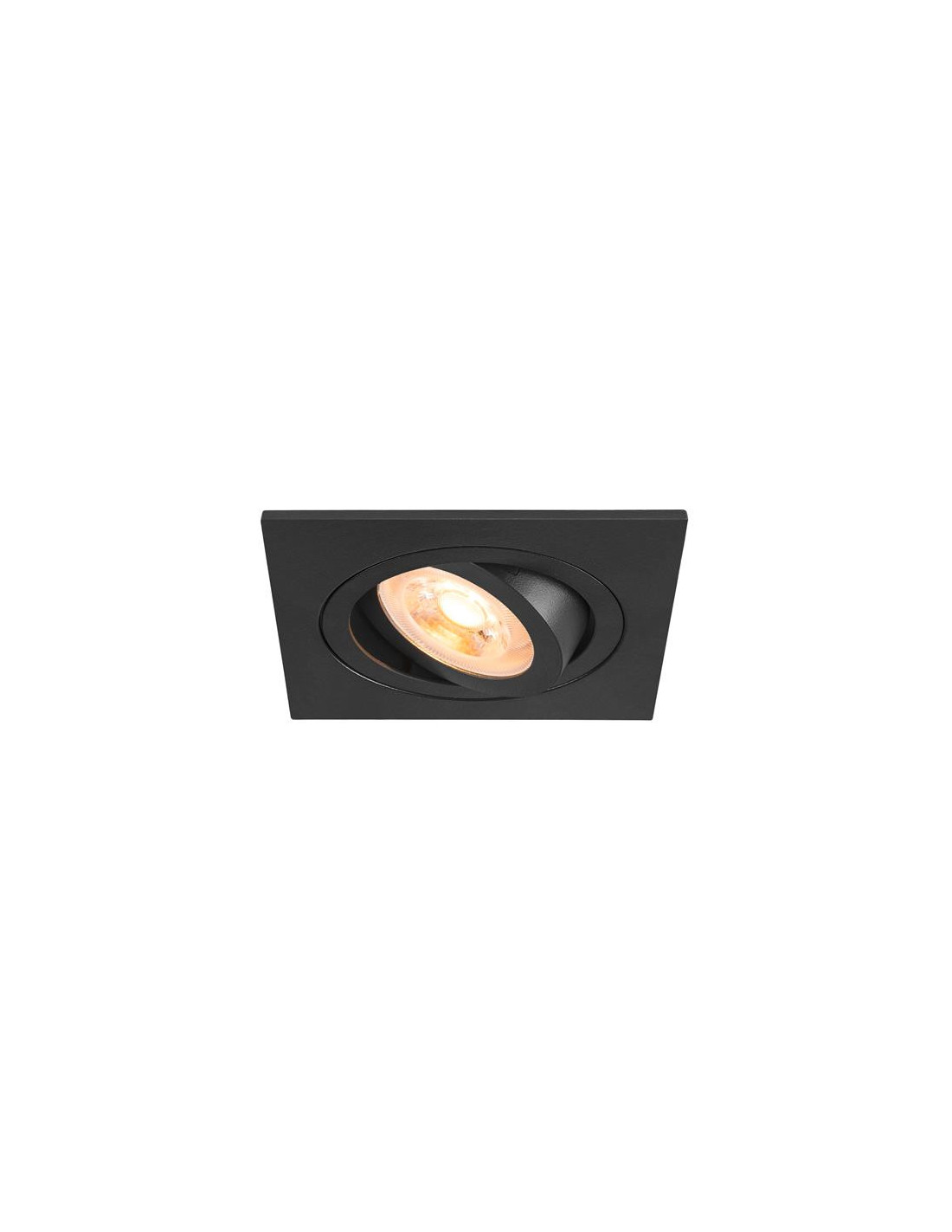 NEW TRIA 75 DL carré 10 W GU10 noir