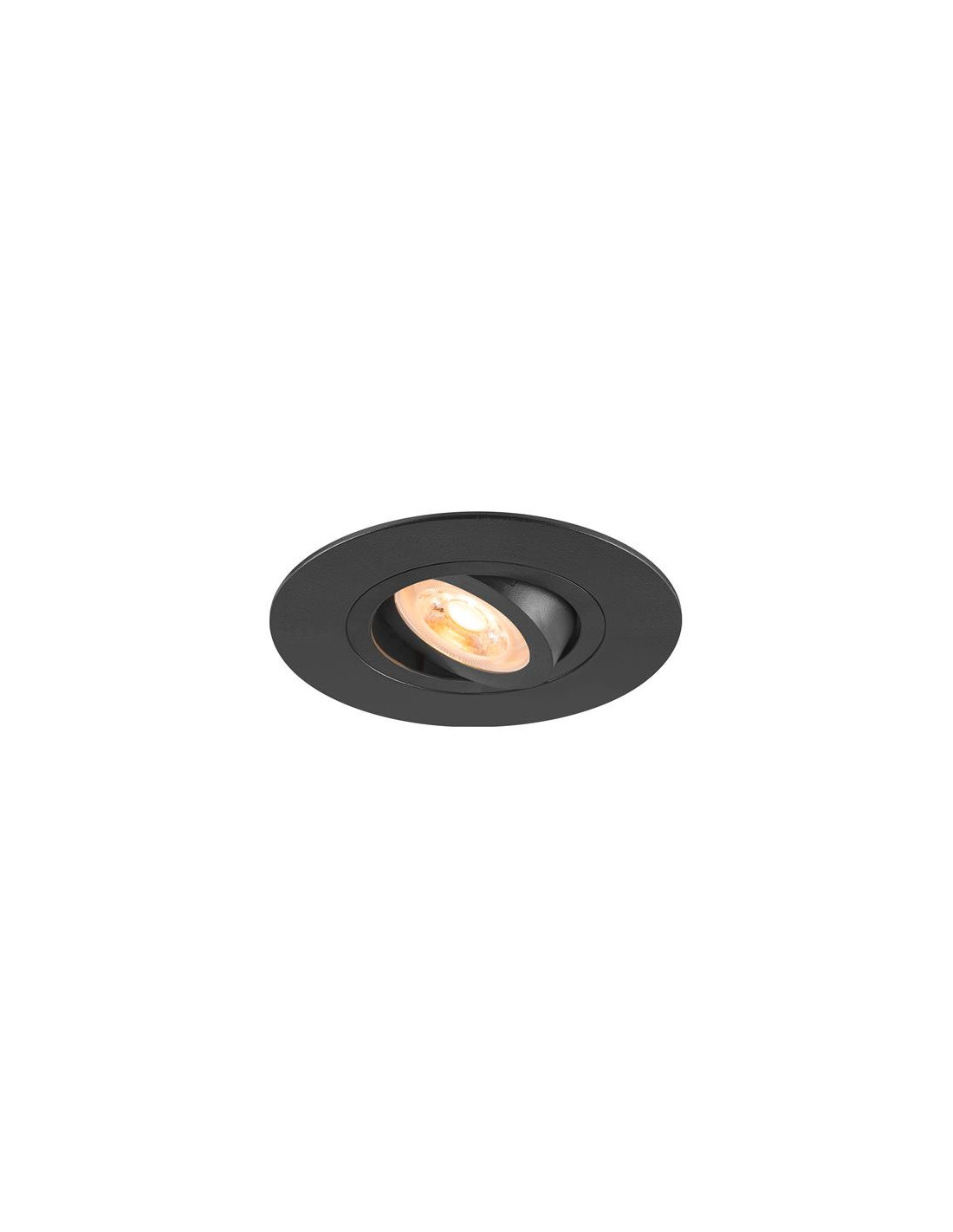 NEW TRIA 75 XL DL rond 10 W GU10 noir