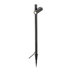 HELIA SLIM Poteau,simple,LED,3000K,NOIR luminaire d'extérieur sur pied IP65
