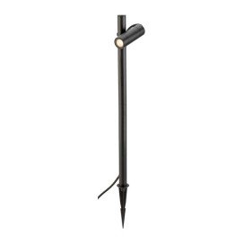 HELIA SLIM Poteau,simple,LED,3000K,NOIR luminaire d'extérieur sur pied IP65