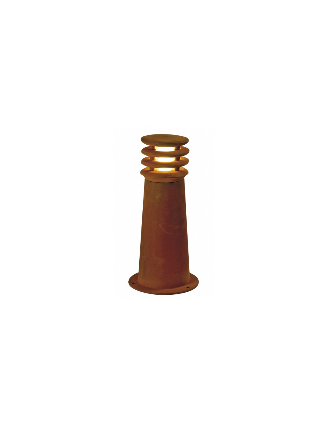 Rusty 40 balise E27 11W 230V IP55 fonte rouille