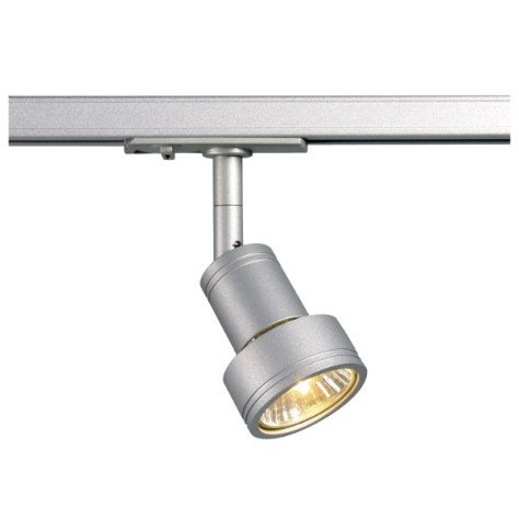 Puri spot rail GU10 ES111 50W 230V HV 1-Fase rail gris argent