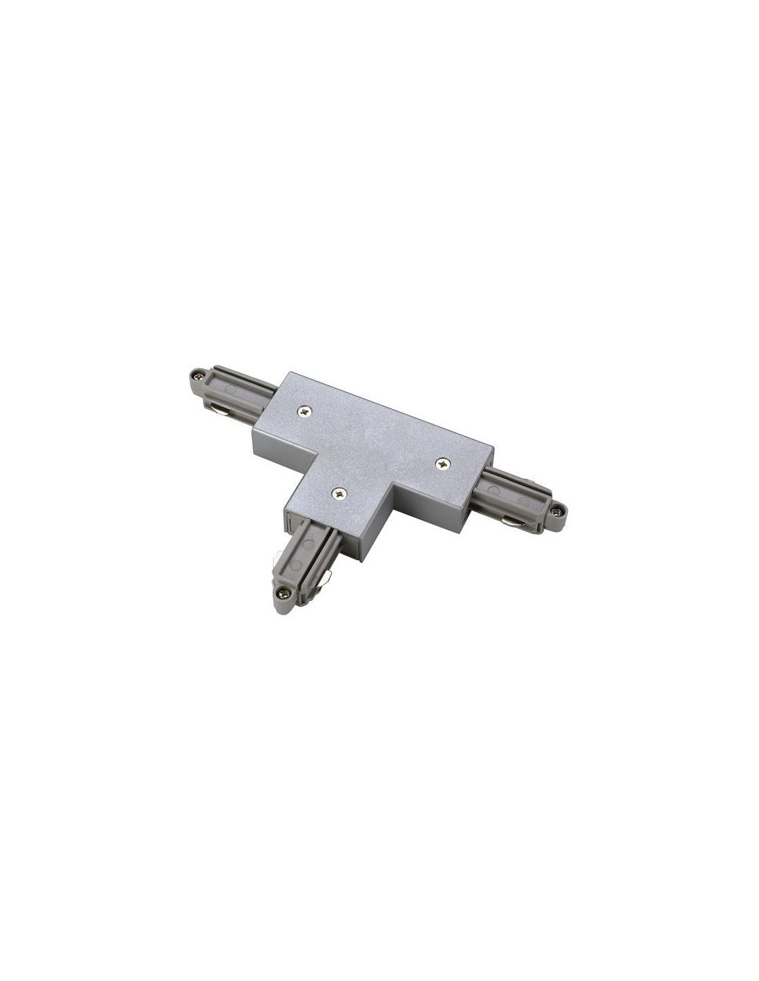 Connection T 1-Fase HV-rail échouement gauche gris argent