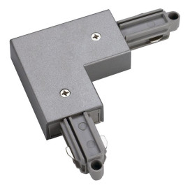 Connection coin pour 1-Fase HV-rail échouement extérieur gris argent